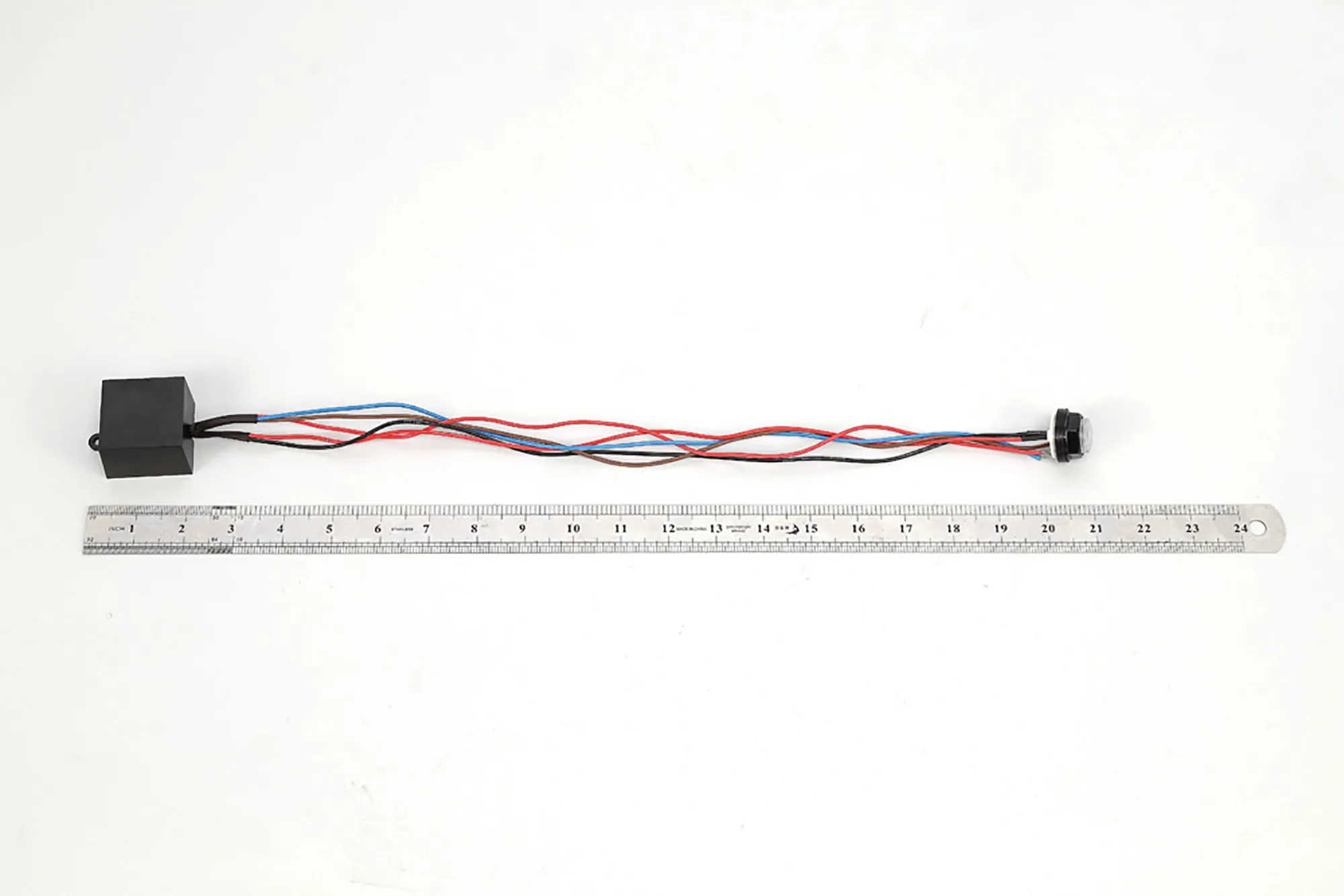Espial Remote Fixing 20mm Photocell IP65 Black, Frosted White D0061  Deco Espial